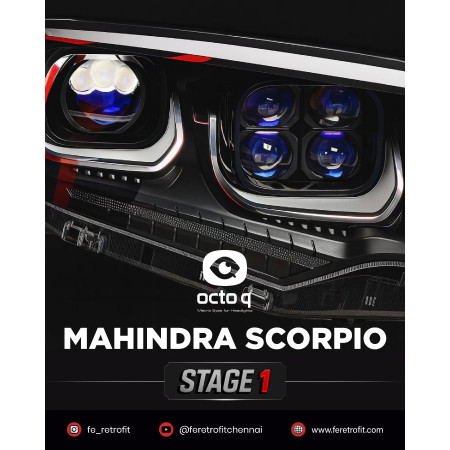 FE-RETROFIT OCTOQ MAHINDRA SCORPIO STAGE 1 XR + 4X1.6 inch